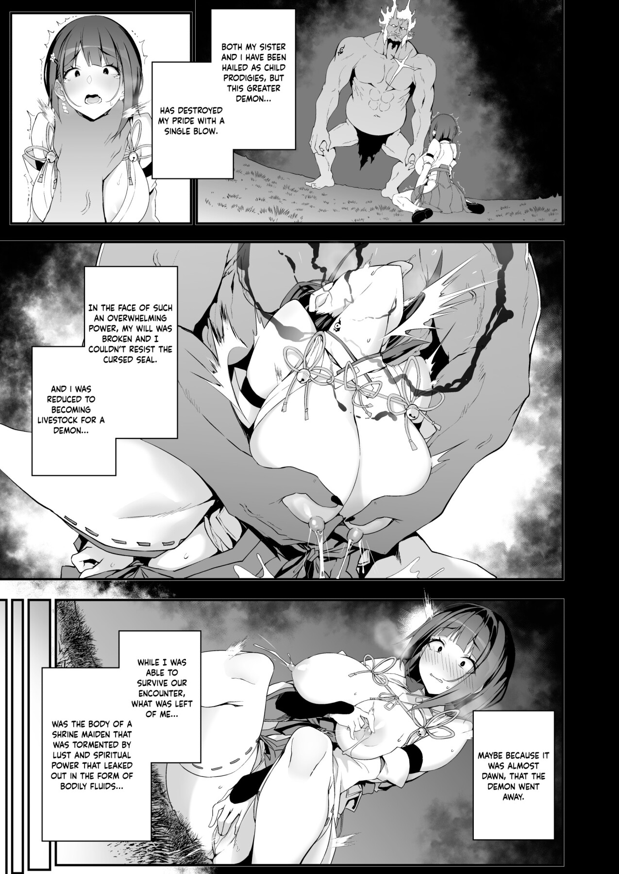 Hentai Manga Comic-Battle Shrine Maiden of Humiliation-Read-10